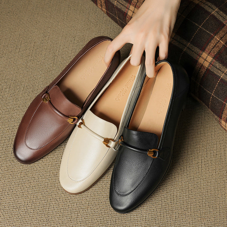Sera Genuine Leather Loafers
