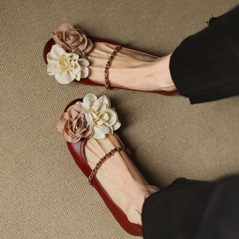 Fleur Genuine Leather Shoes