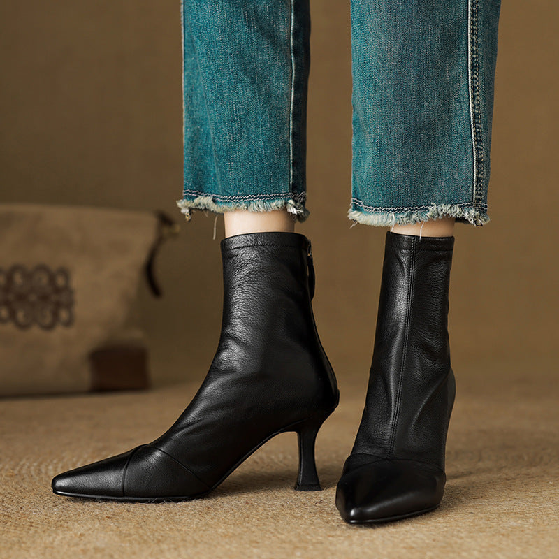 Alyn Genuine Leather Boots