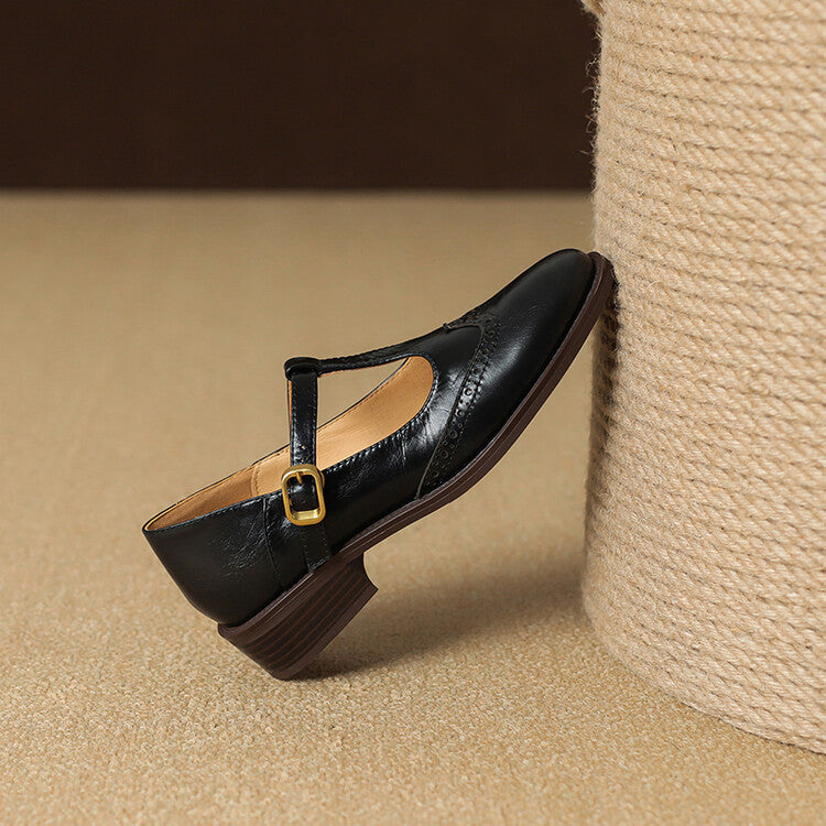 Myra Genuine Leather Shoes