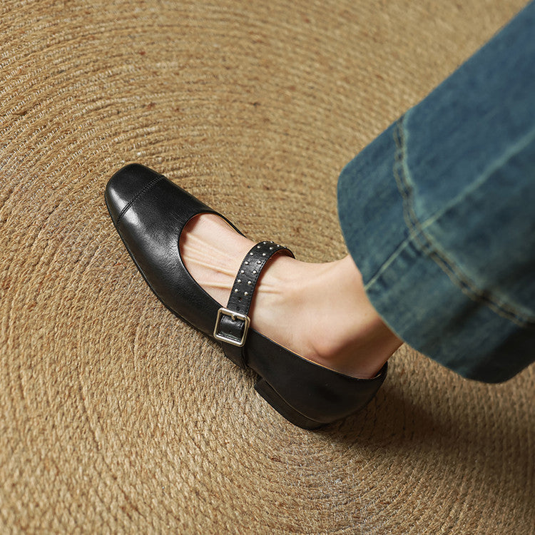 Elry Genuine Leather Shoes