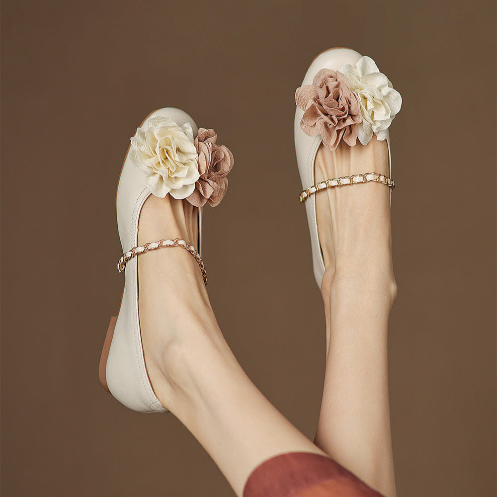 Fleur Genuine Leather Shoes