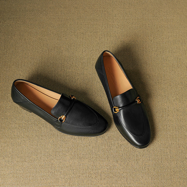 Sera Genuine Leather Loafers