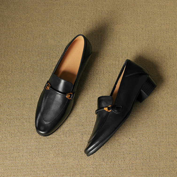 Sera Genuine Leather Loafers
