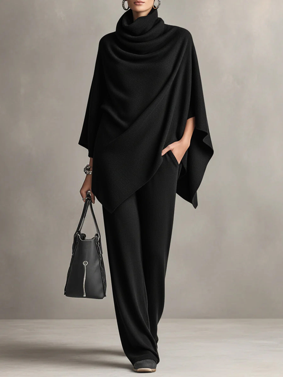 Women's Elegant Set with Flattering Drape Design and Comfortable Fit
