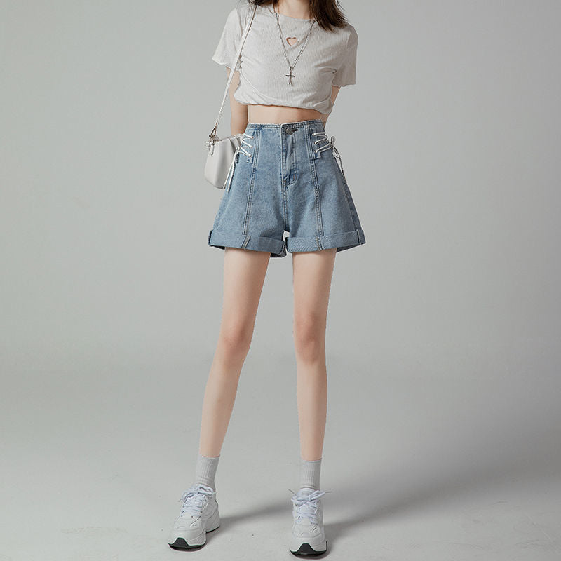 Sunlace Denim Shorts