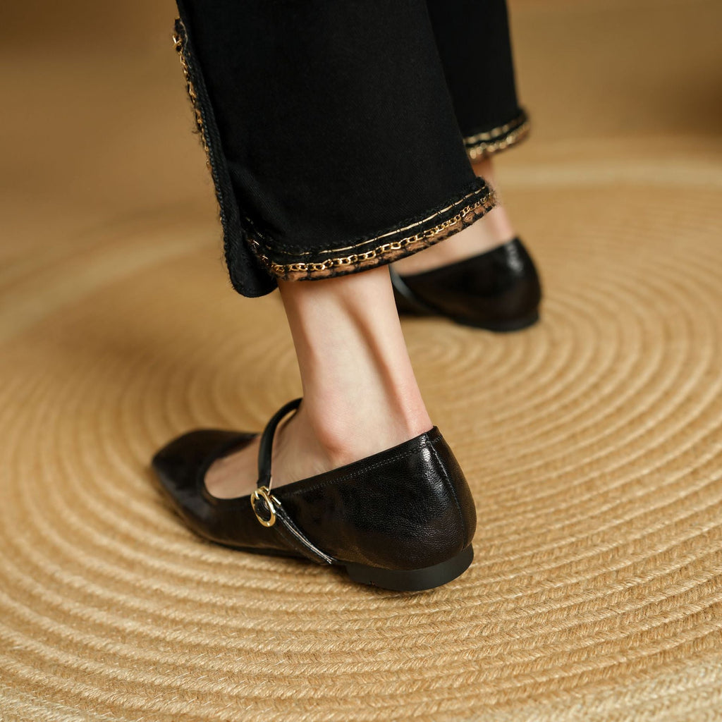 Islae Genuine Leather Flats
