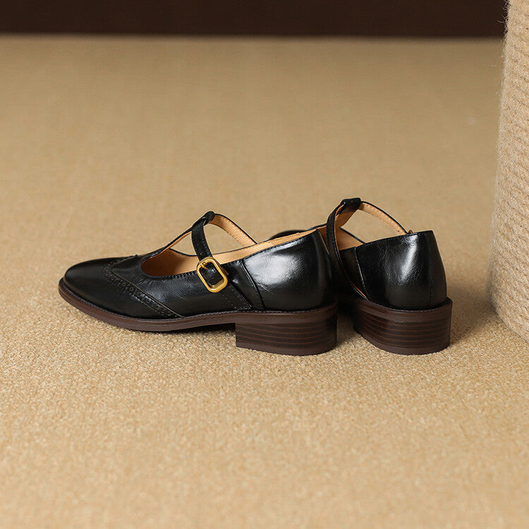 Myra Genuine Leather Shoes