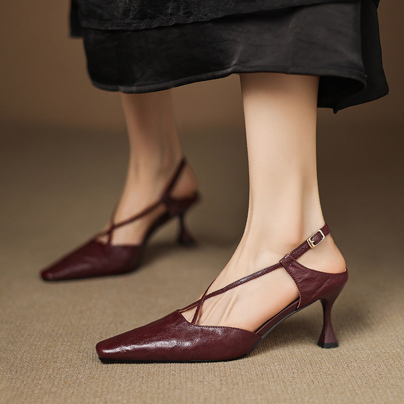 Velta Genuine Leather Heels