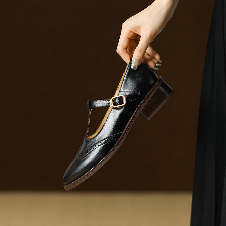 Myra Genuine Leather Shoes