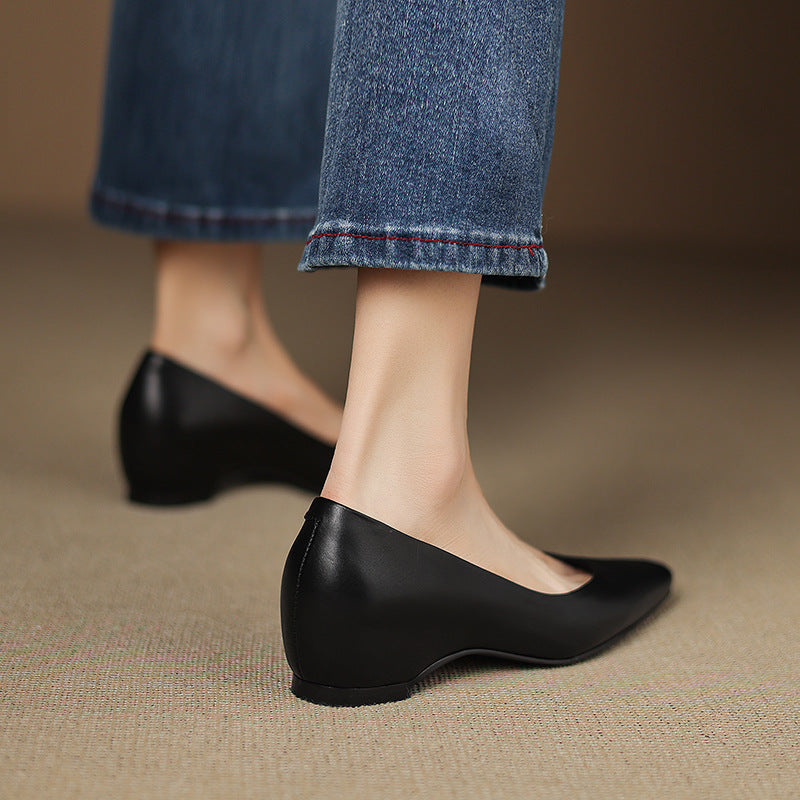 Oren Genuine Leather Flats