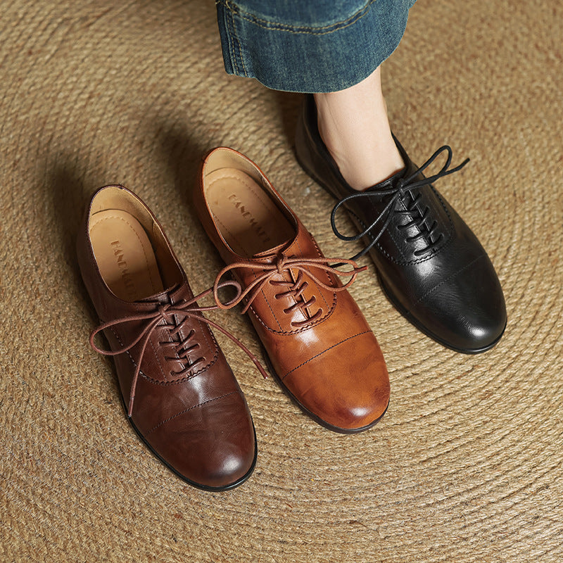 Delyra Genuine Leather Shoes