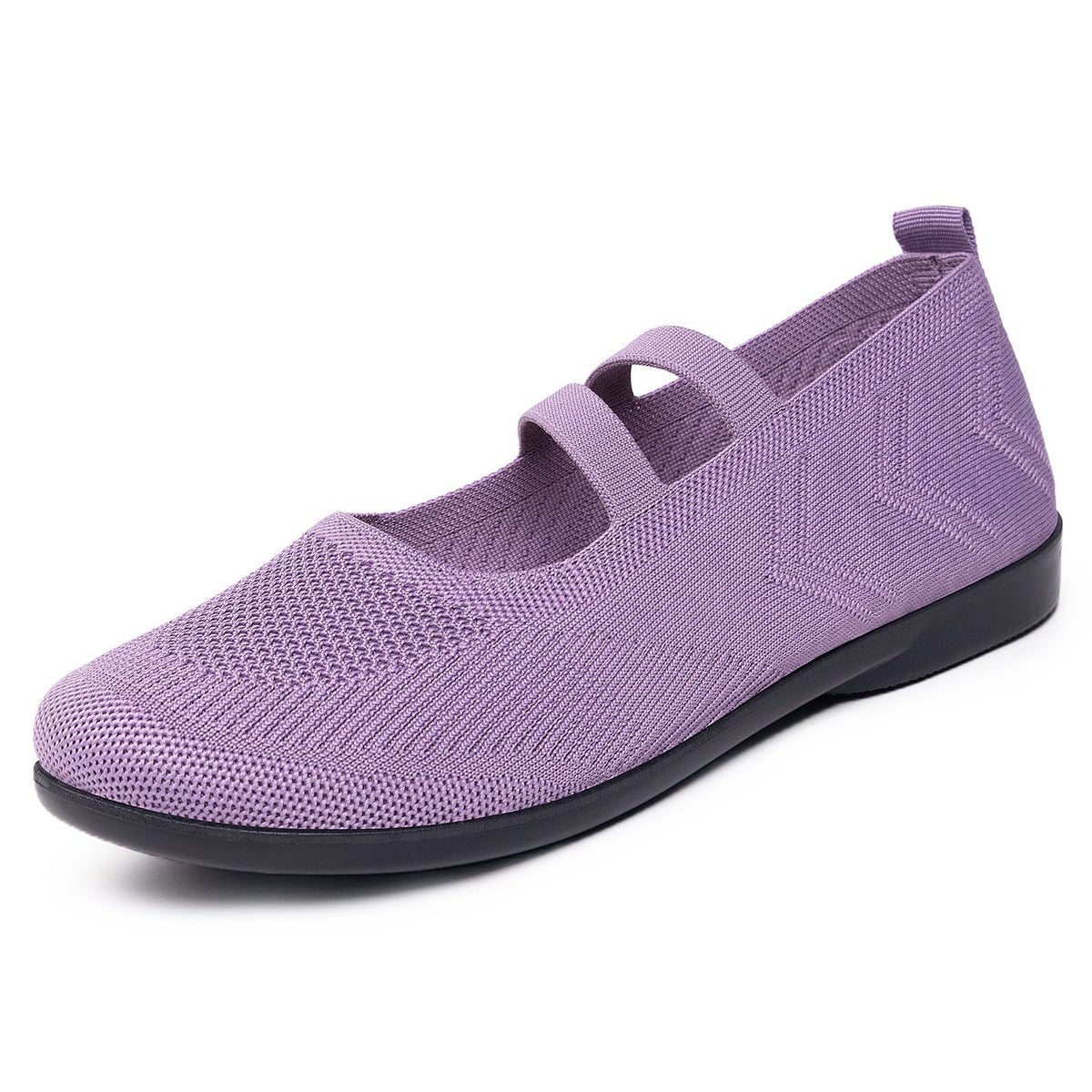 Women's Mary Jane Flats Slip-On with Dual Straps
