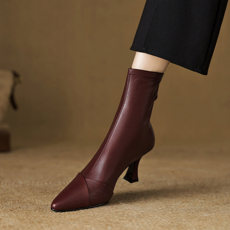 Alyn Genuine Leather Boots