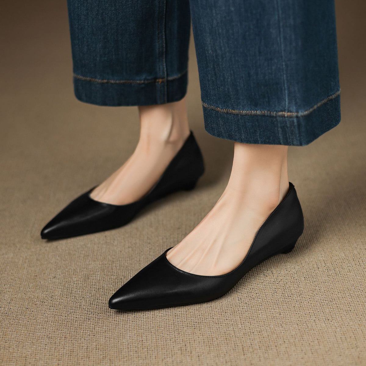 Irella Genuine Leather Flats