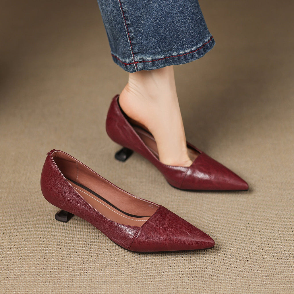 Venza Genuine Leather Heels