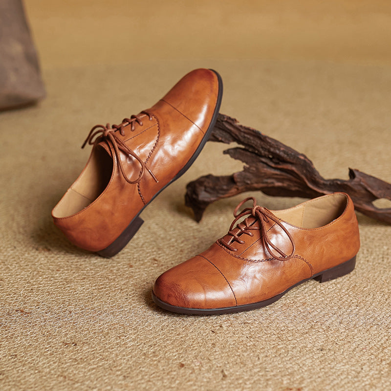 Delyra Genuine Leather Shoes