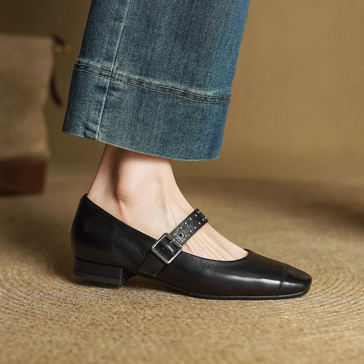 Elry Genuine Leather Shoes