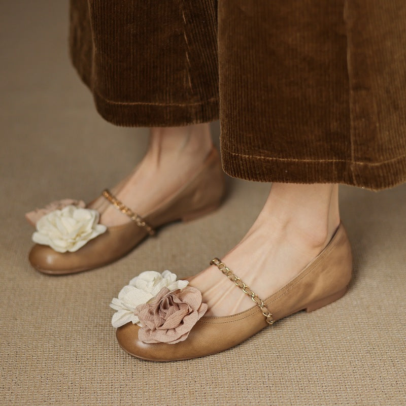 Fleur Genuine Leather Shoes