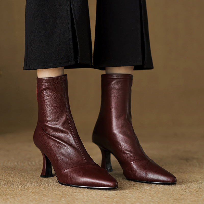 Alyn Genuine Leather Boots