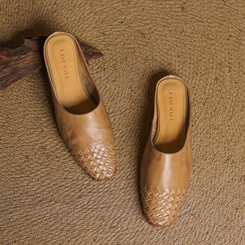 Dalvi Genuine Leather Mules