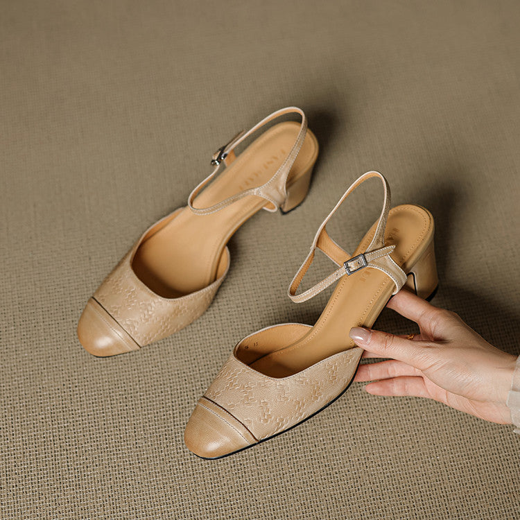 Valery Genuine Leather Pumps