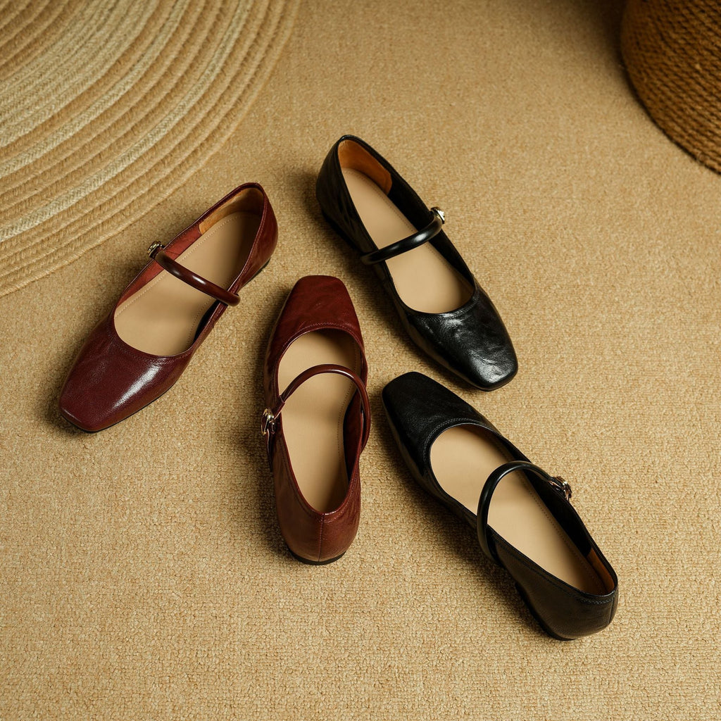 Islae Genuine Leather Flats