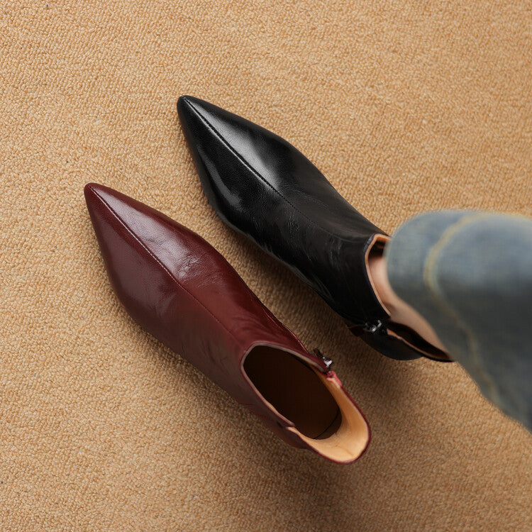 Klyra Genuine Leather Boots