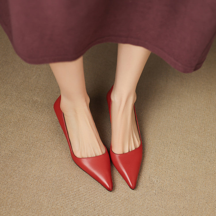 Vienna Genuine Leather Heels