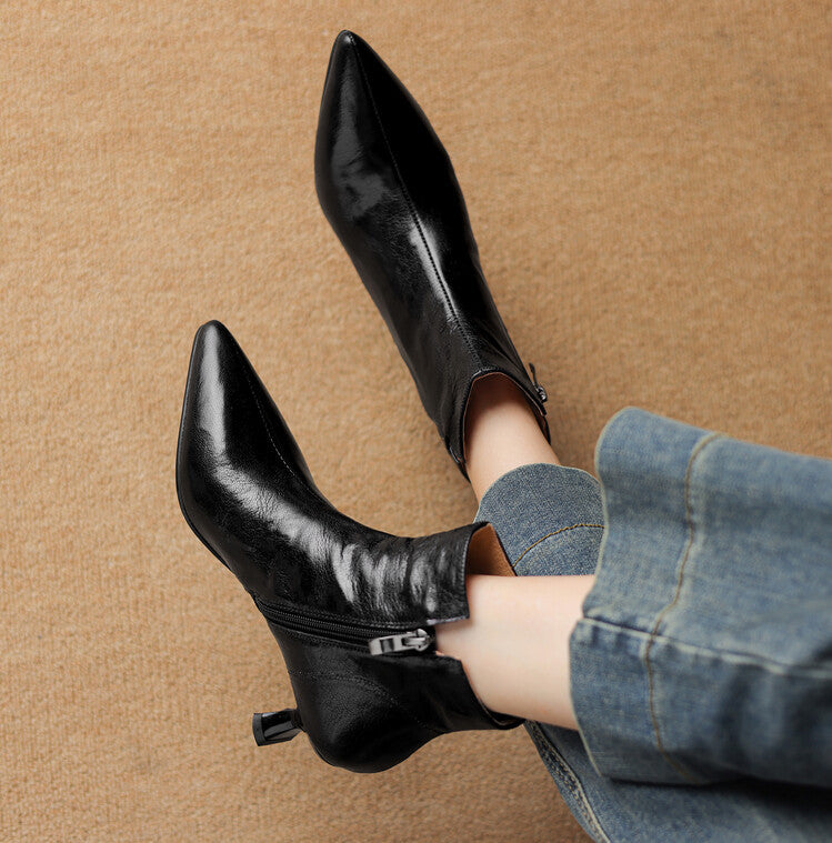 Klyra Genuine Leather Boots