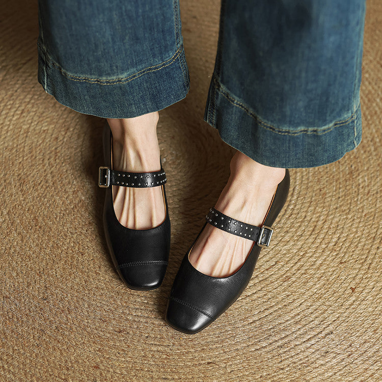 Elry Genuine Leather Shoes