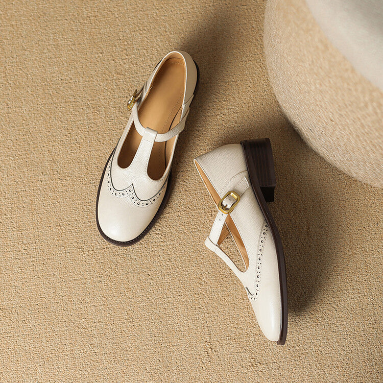 Myra Genuine Leather Shoes