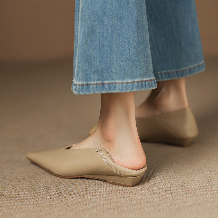 Emor Genuine Leather Flats