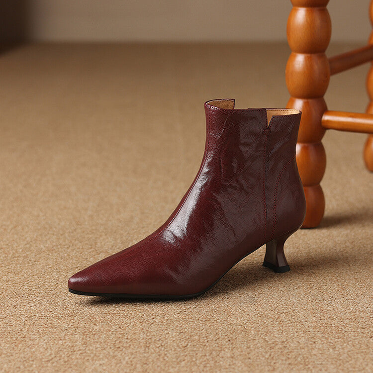 Klyra Genuine Leather Boots