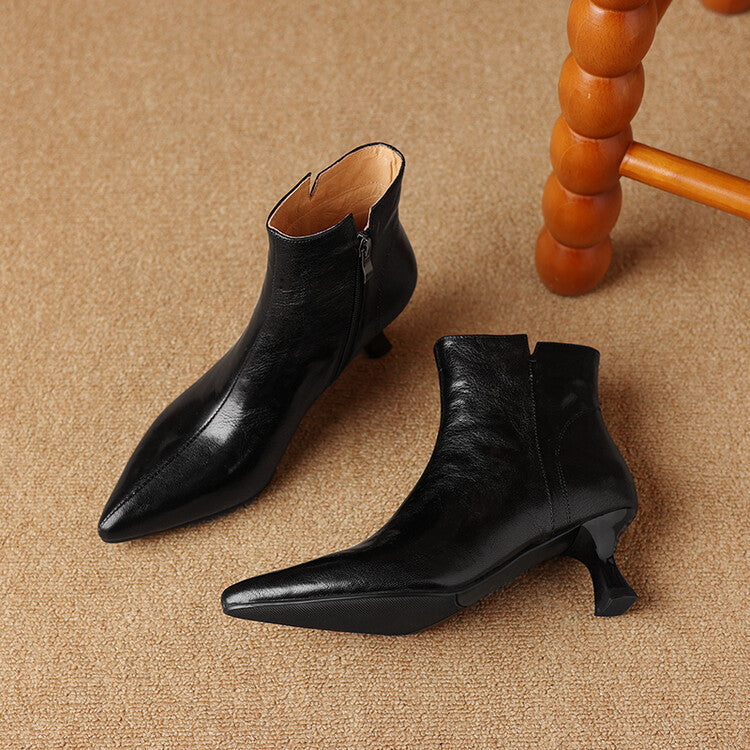 Klyra Genuine Leather Boots