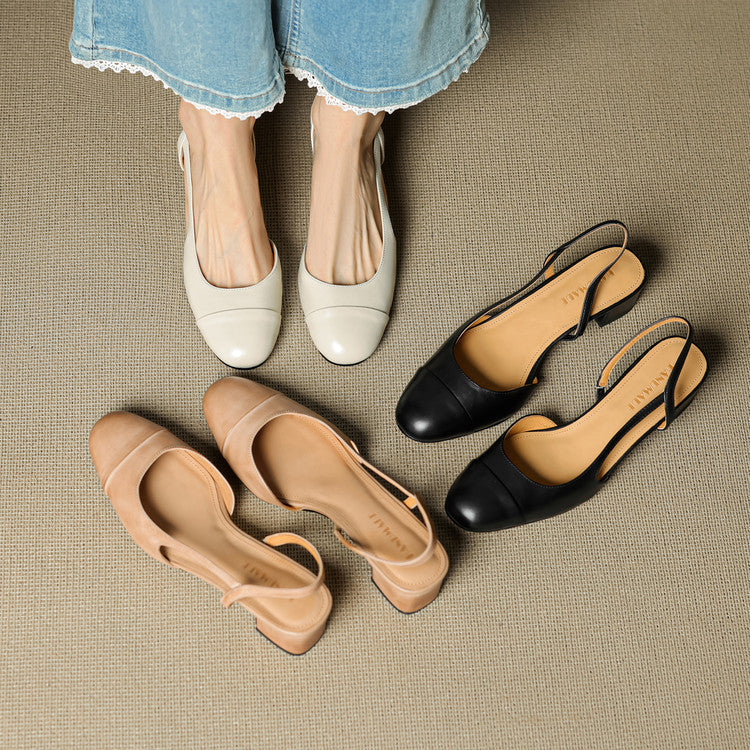 Lureth Genuine Leather Pumps