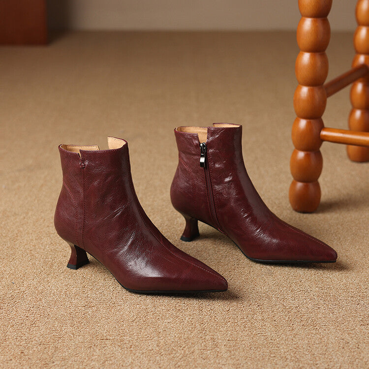 Klyra Genuine Leather Boots