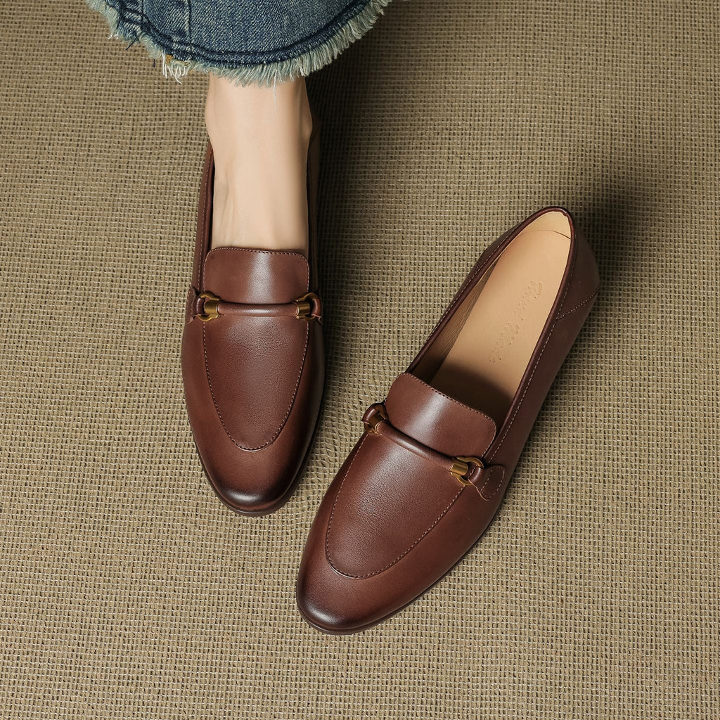 Sera Genuine Leather Loafers
