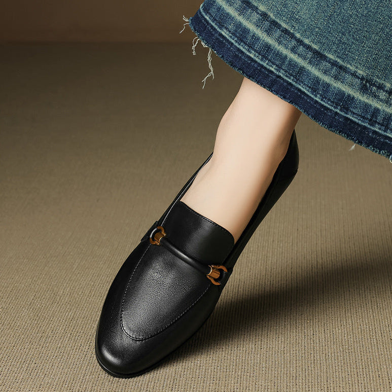 Sera Genuine Leather Loafers