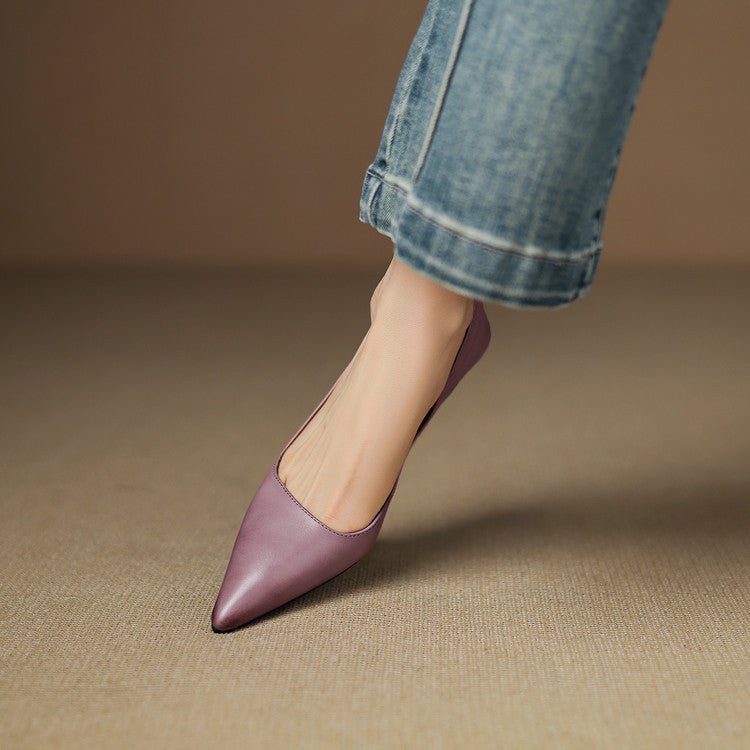 Vienna Genuine Leather Heels