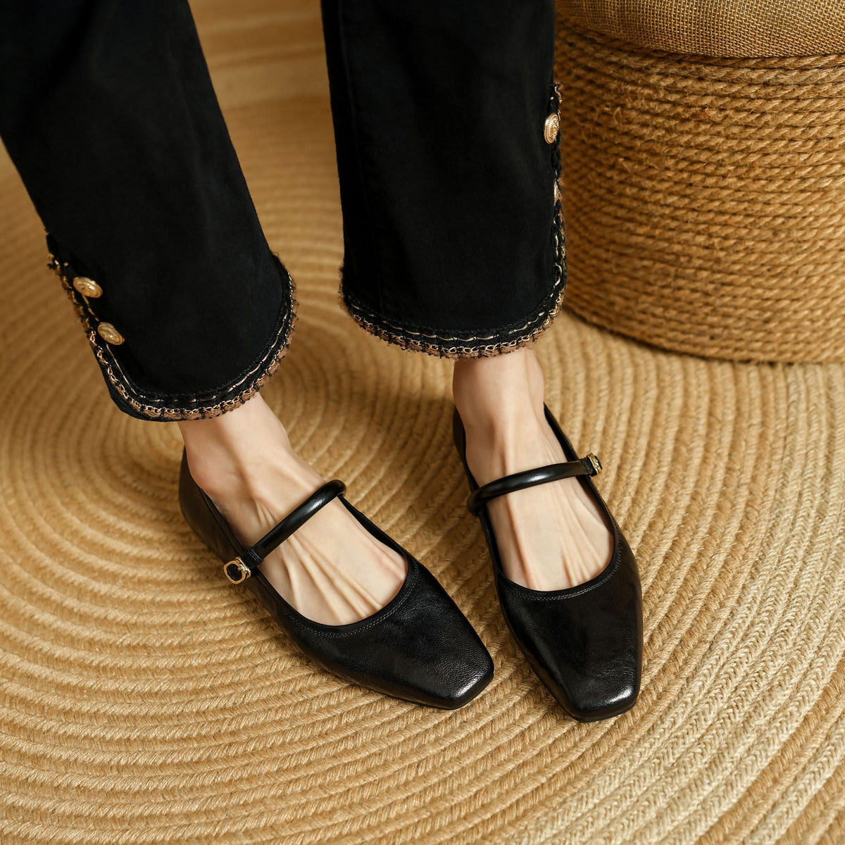 Islae Genuine Leather Flats