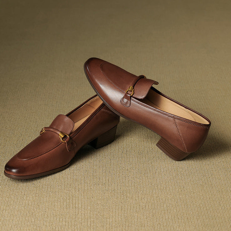 Sera Genuine Leather Loafers