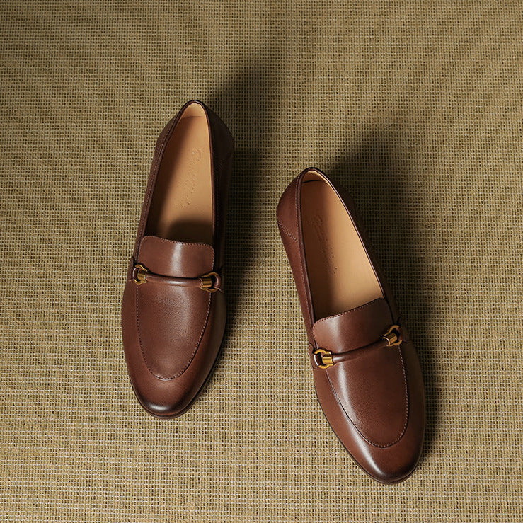 Sera Genuine Leather Loafers