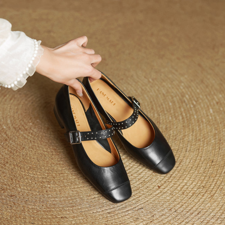 Elry Genuine Leather Shoes
