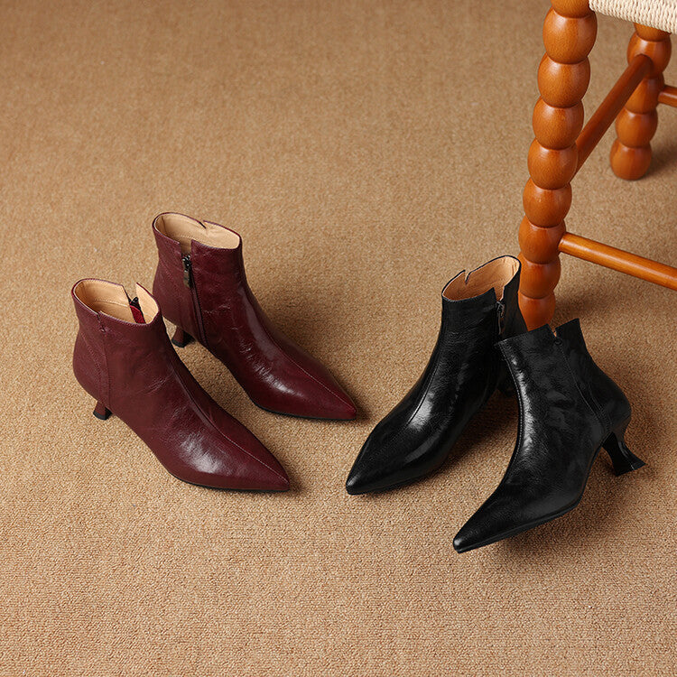 Klyra Genuine Leather Boots