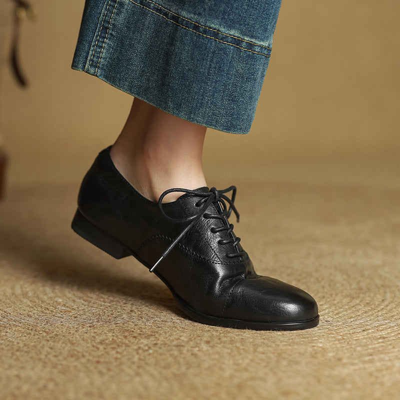Delyra Genuine Leather Shoes
