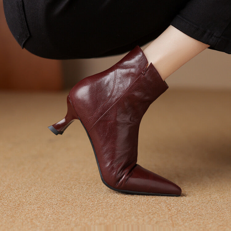 Klyra Genuine Leather Boots
