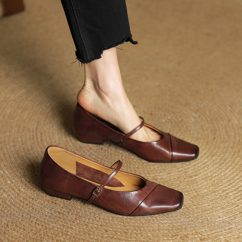 Velin Genuine Leather Pumps