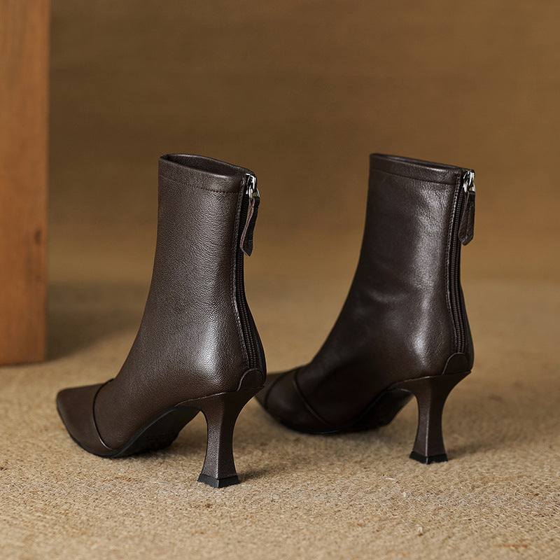 Alyn Genuine Leather Boots