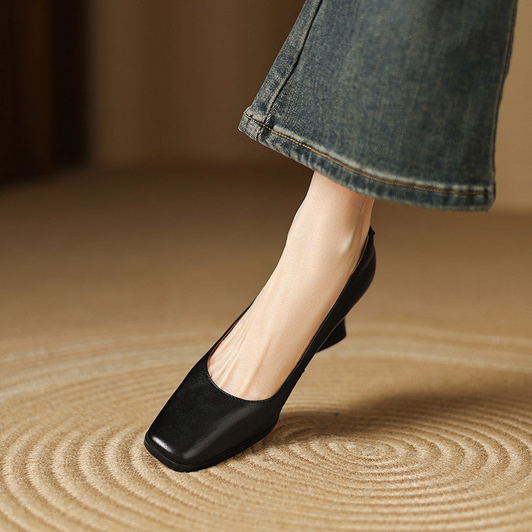 Arlix Genuine Leather Heels